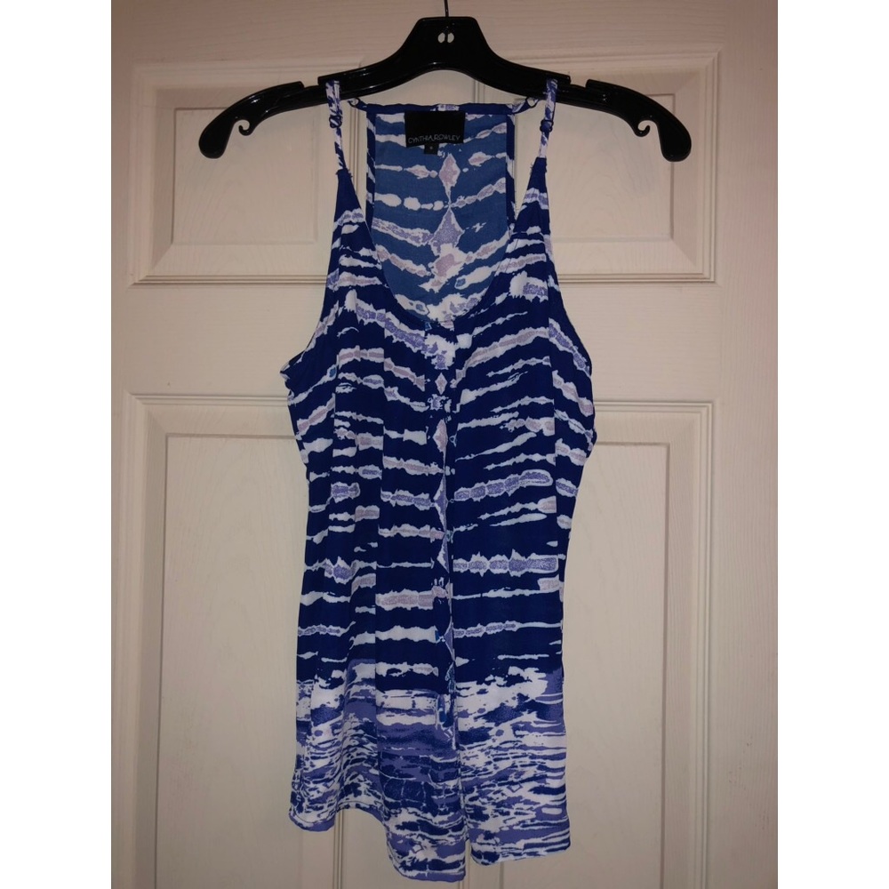 Cynthia Rowley | Sleeveless Watercolor Blouse
